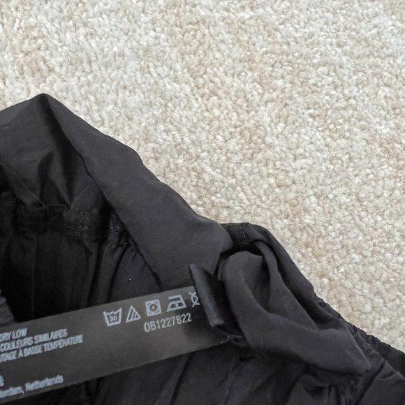 Free People Movement The Way Home Parachute Jogger Pants M Black High Rise - Picture 10 of 10